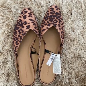 Banana Republic Leopard Mules